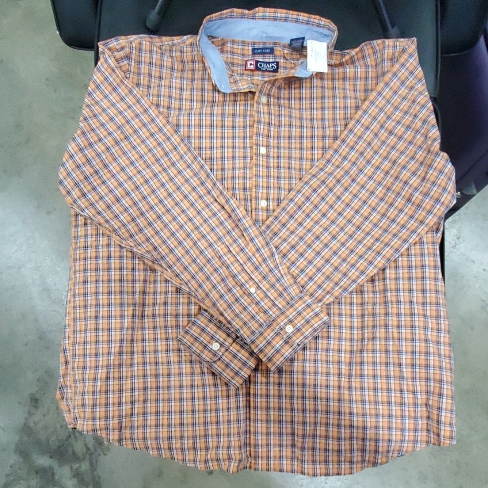 Chaps Long Sleeve Button Down